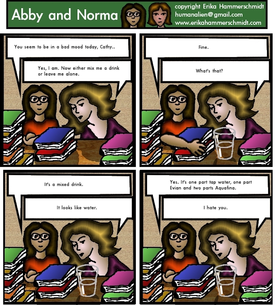  My husband asked me to make this strip. This one's for you, luv.