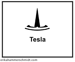 Picture of Tesla logo