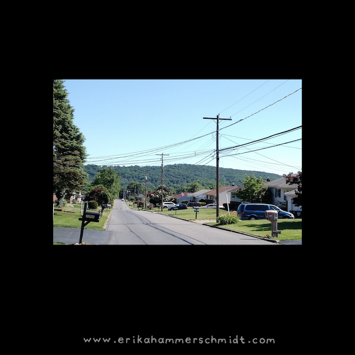 A street momentarily devoid of Pennsylvania traffic 